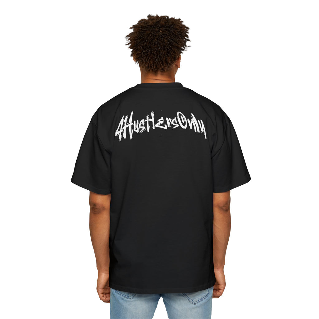 Oversized Tee "4HustlersOnly" Streetwear Graphic T-Shirt
