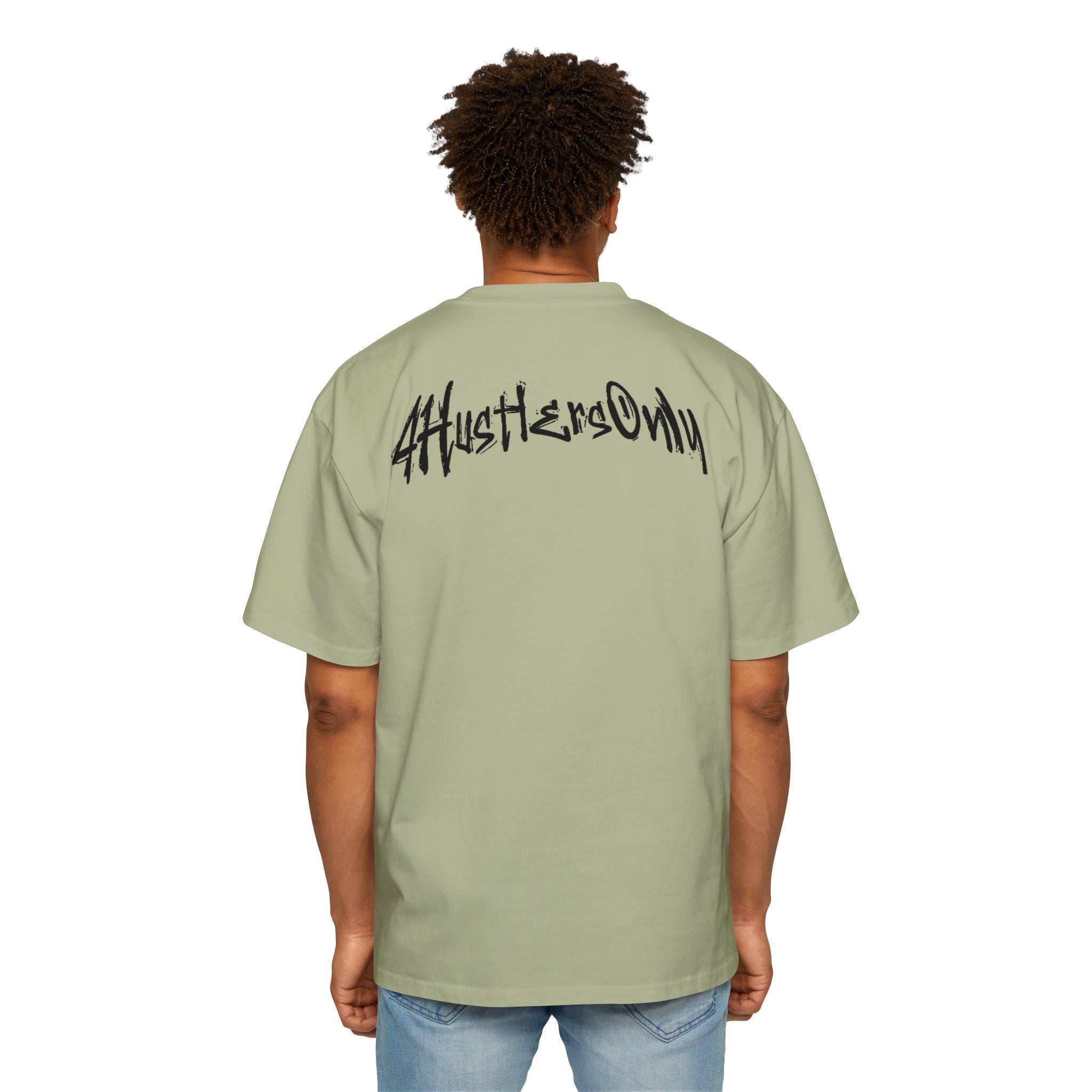Oversized Tee "4HustlersOnly" Streetwear Graphic T-Shirt