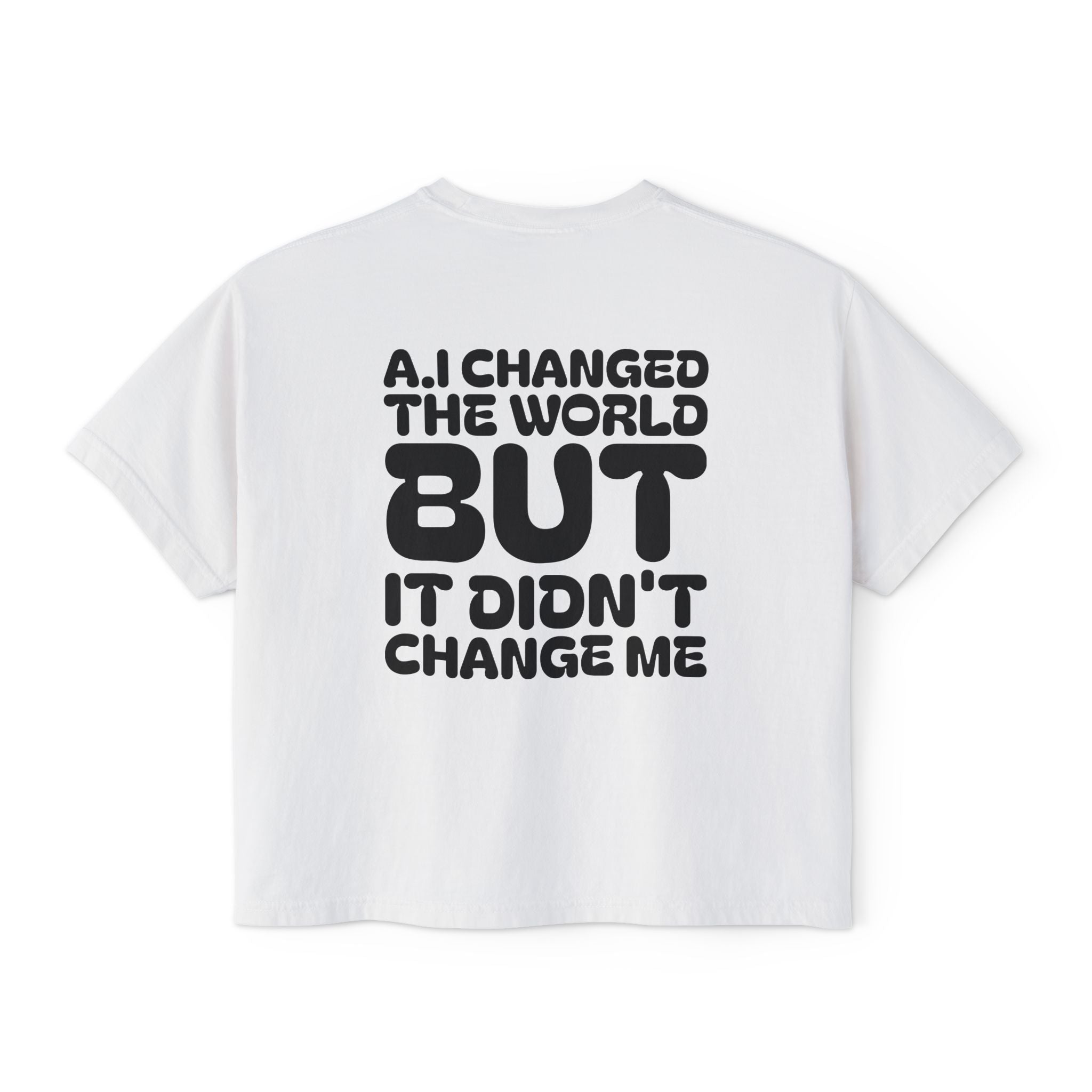 Women's Boxy Tee — "NEW GENERATION" Urban Style Graphic