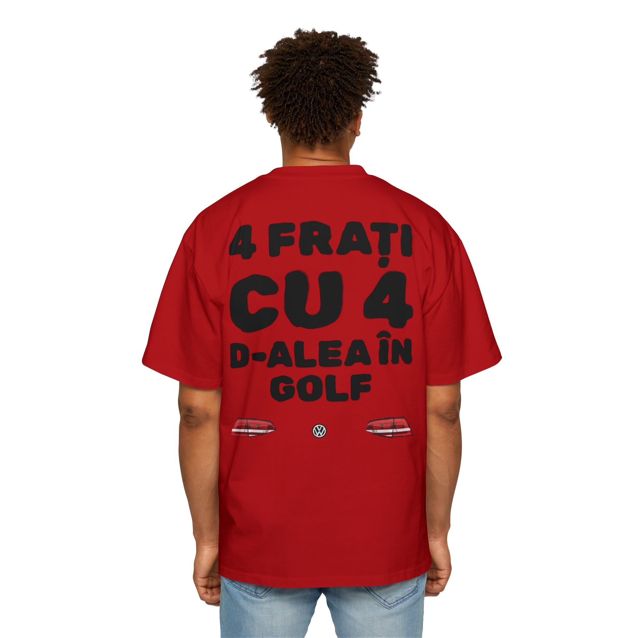 Oversized Graphic Tee — 4HO "GOLF" Streetwear