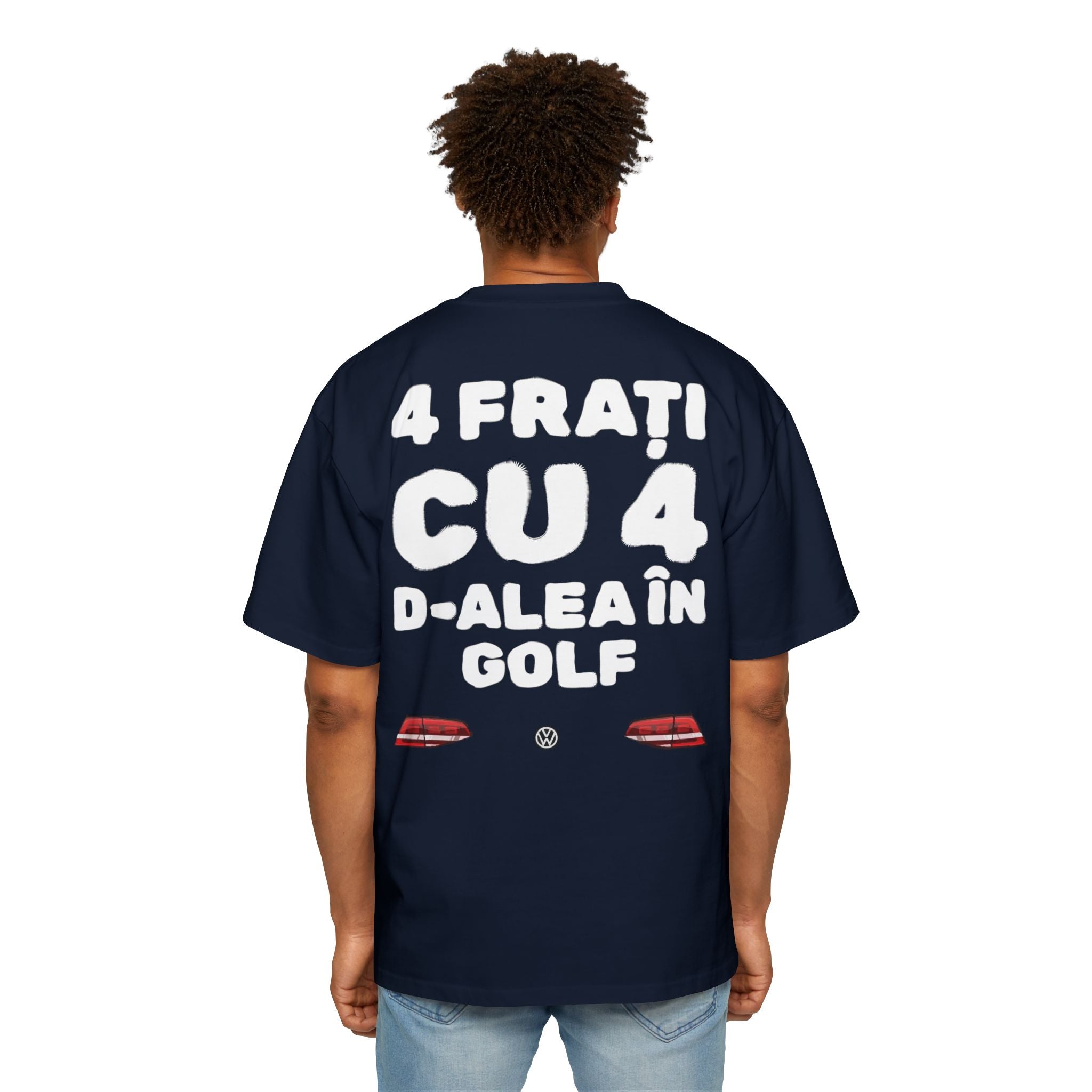 Oversized Graphic Tee — 4HO "GOLF" Streetwear