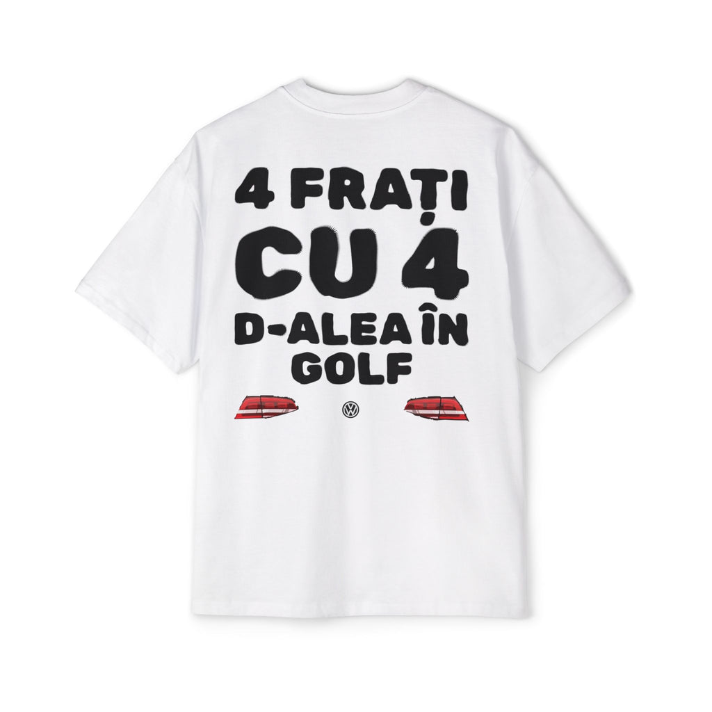 Oversized Graphic Tee — 4HO "GOLF" Streetwear