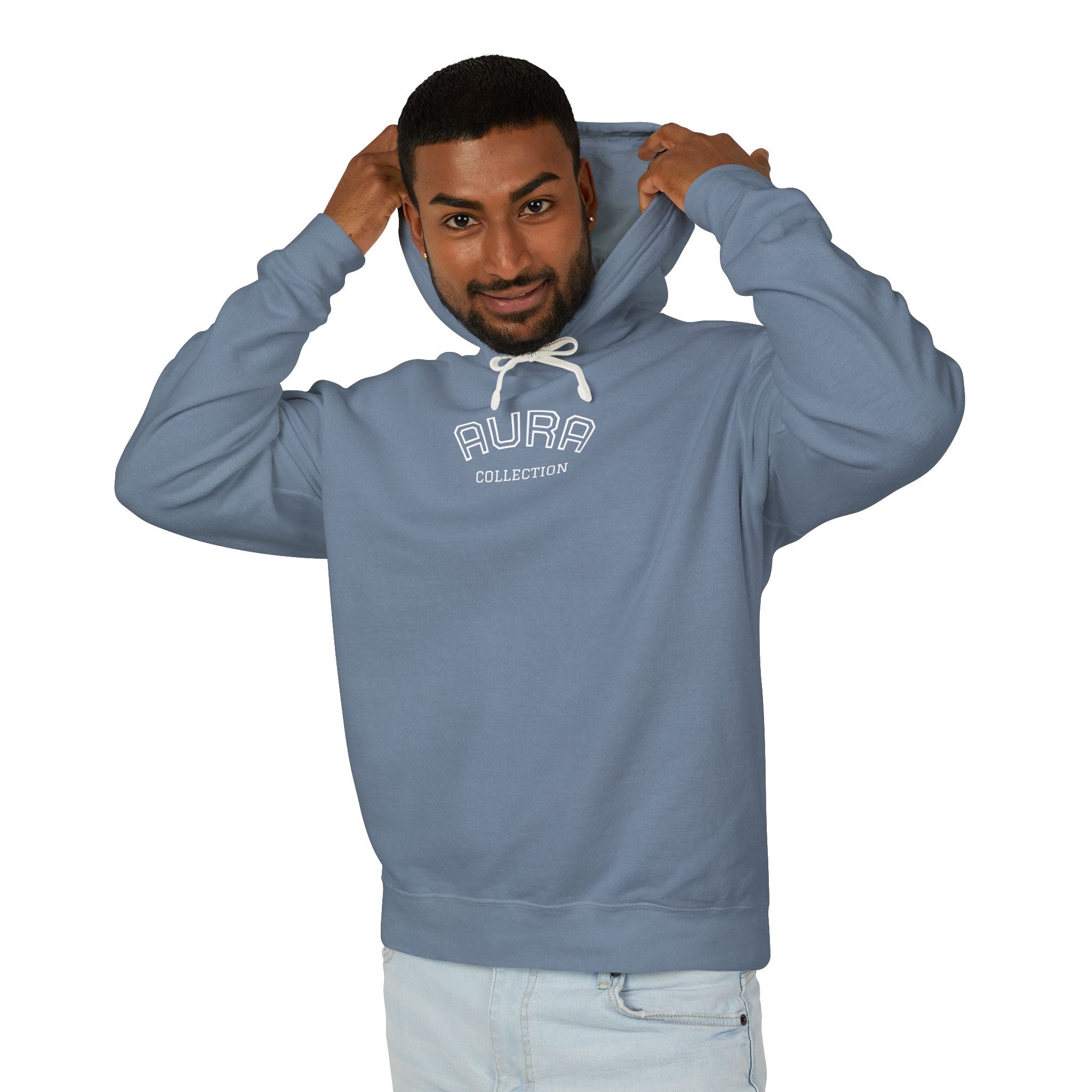 Aura Collection Hoodie — Minimalist 'AURA' Definition Graphic Hooded Sweatshirt