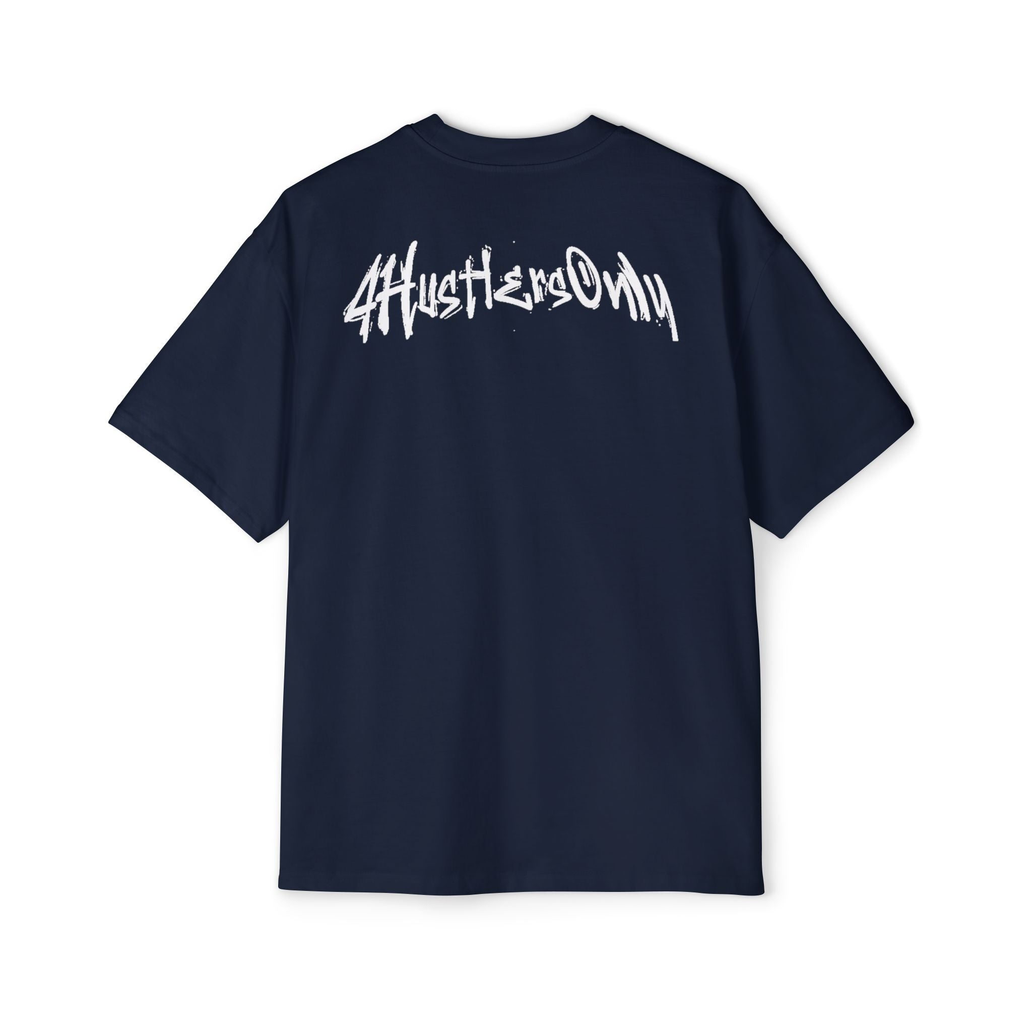 Oversized Tee "4HustlersOnly" Streetwear Graphic T-Shirt