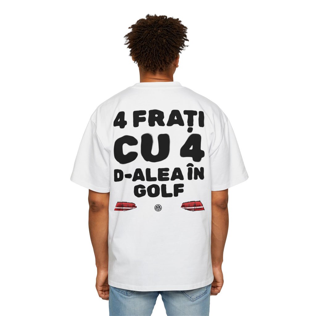 Oversized Graphic Tee — 4HO "GOLF" Streetwear