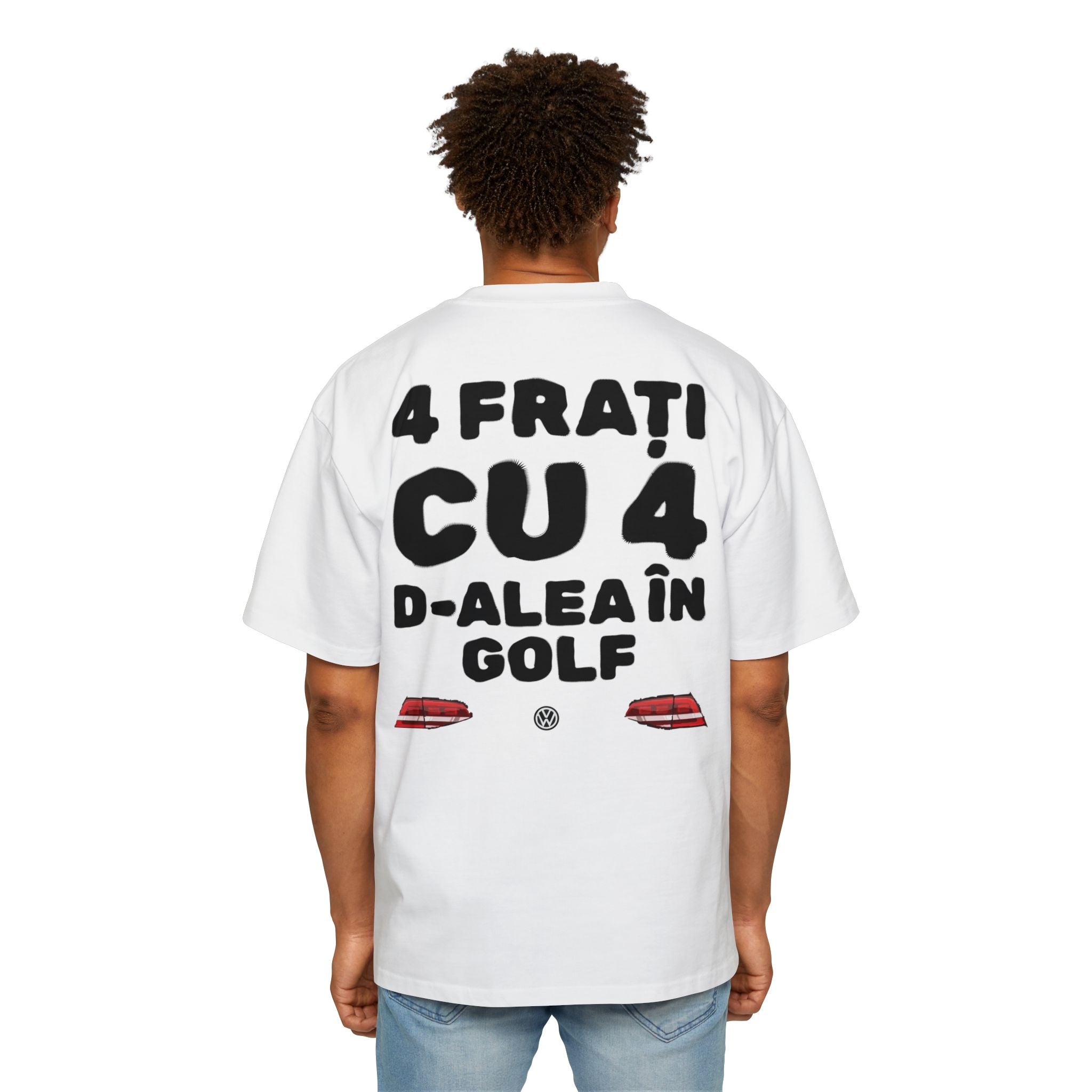 Oversized Graphic Tee — 4HO "GOLF" Streetwear