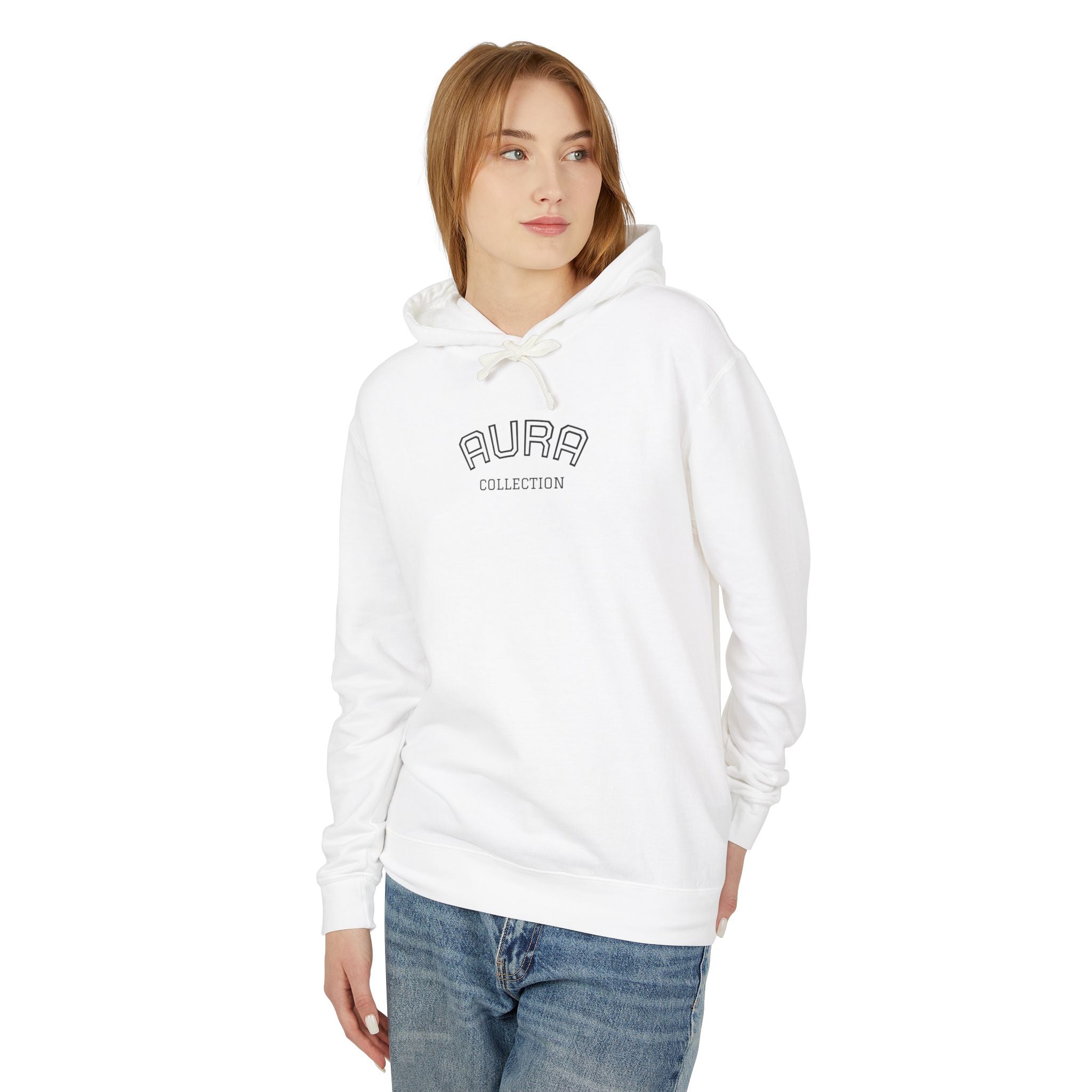 Aura Collection Hoodie — Minimalist 'AURA' Definition Graphic Hooded Sweatshirt