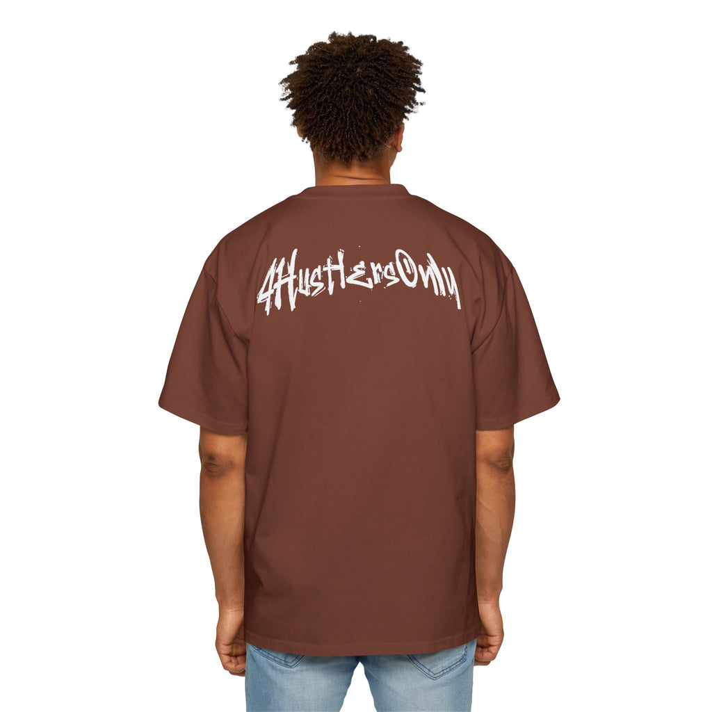 Oversized Tee "4HustlersOnly" Streetwear Graphic T-Shirt