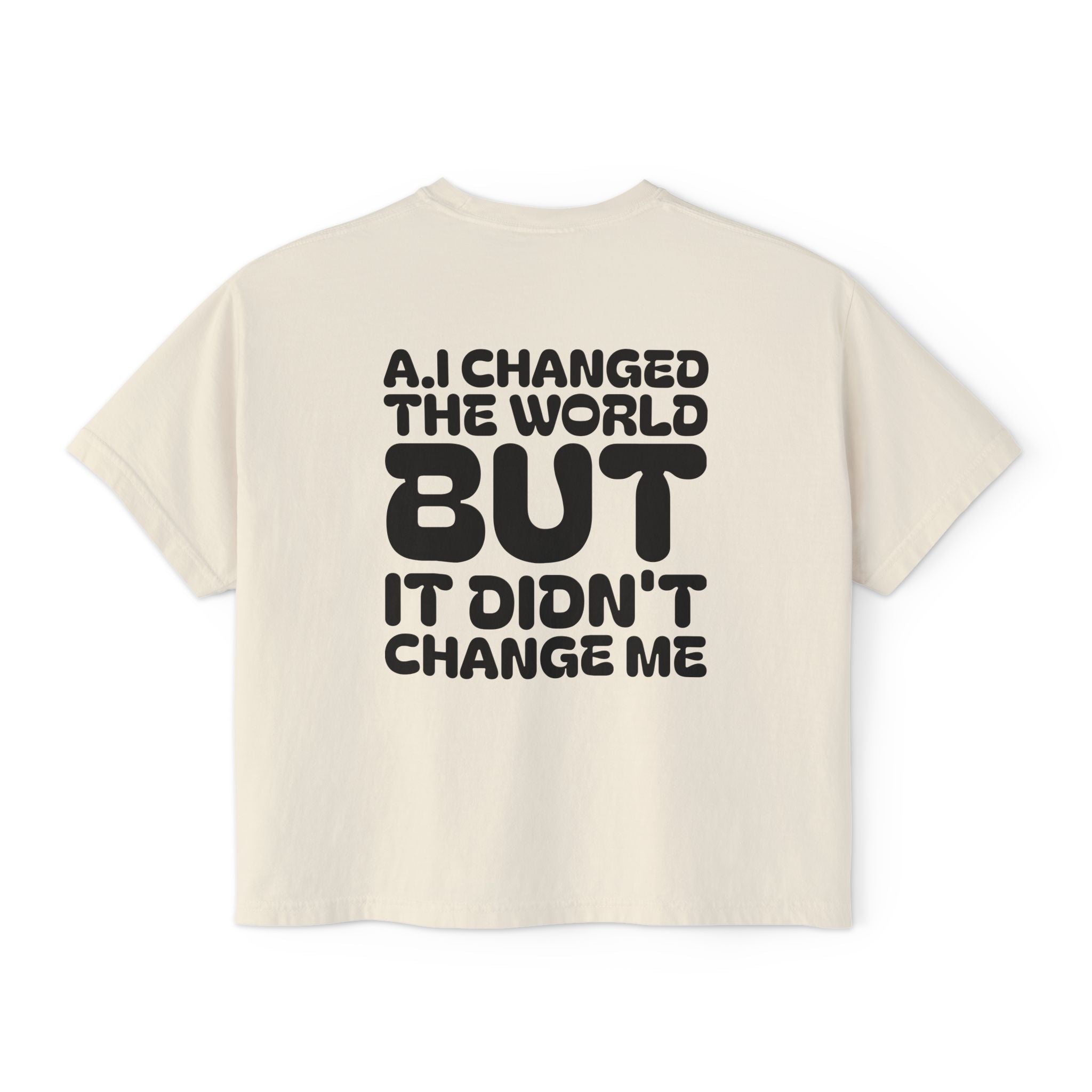 Women's Boxy Tee — "NEW GENERATION" Urban Style Graphic