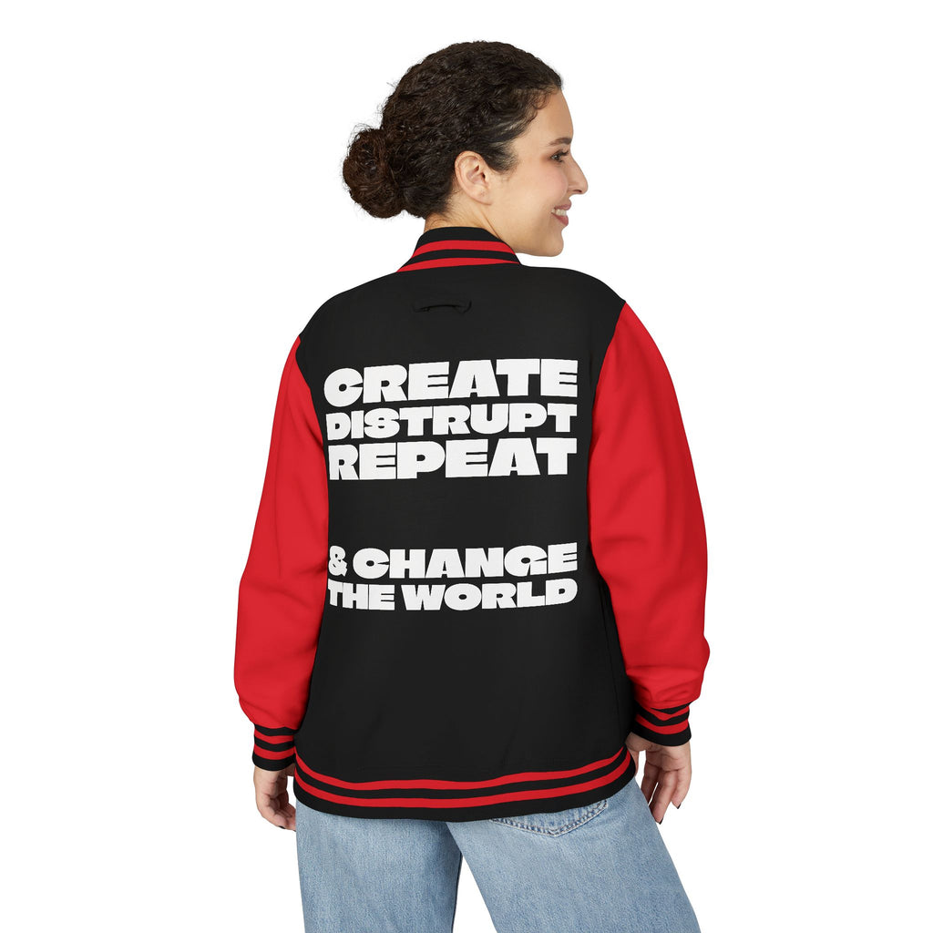 "NEW GENERATION" Collection Unisex Letterman Jacket