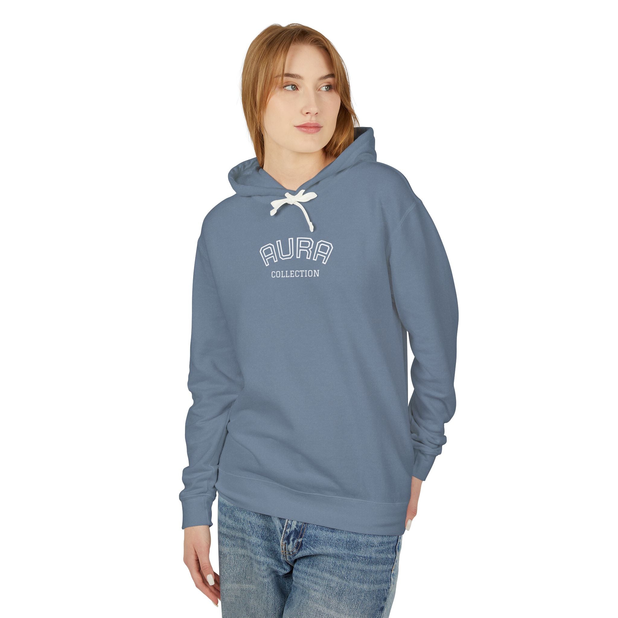 Aura Collection Hoodie — Minimalist 'AURA' Definition Graphic Hooded Sweatshirt