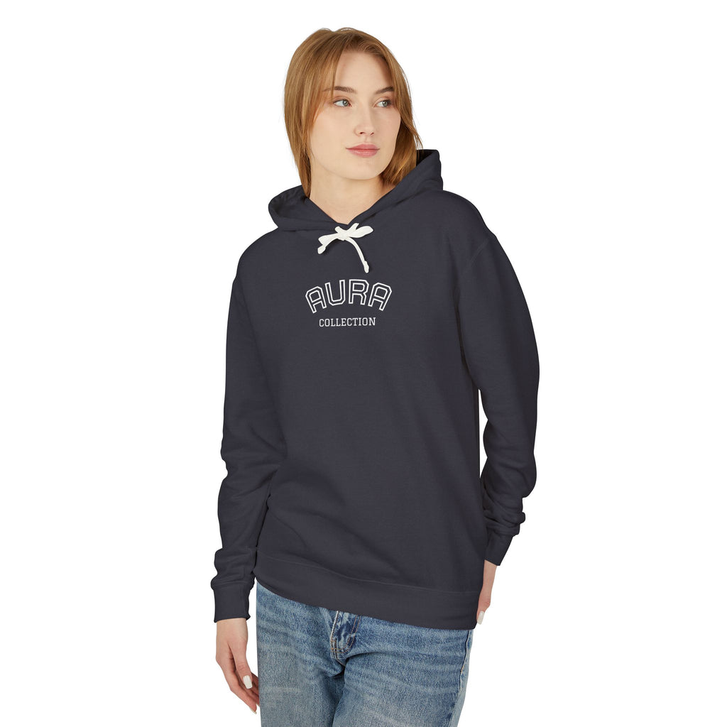 Aura Collection Hoodie — Minimalist 'AURA' Definition Graphic Hooded Sweatshirt