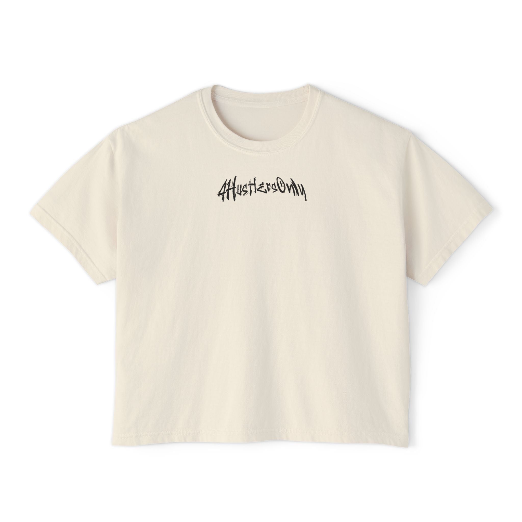 Women's Boxy Tee — ”4HO GOLF” Graphic Top
