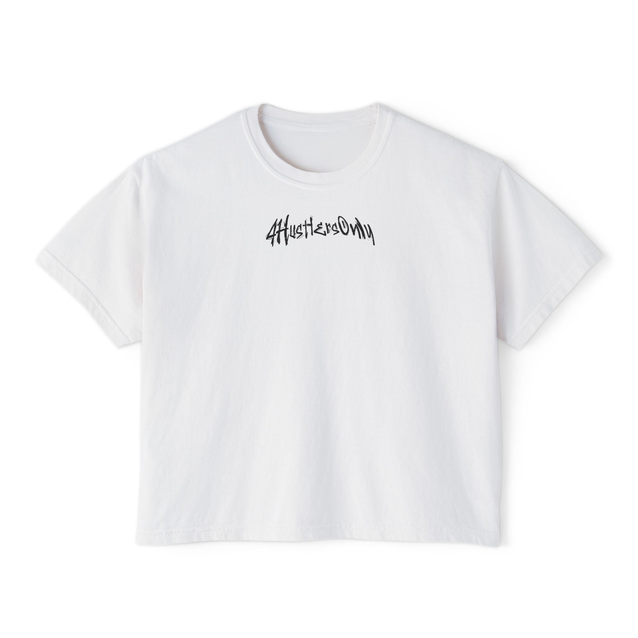 Women's Boxy Tee — ”4HO GOLF” Graphic Top