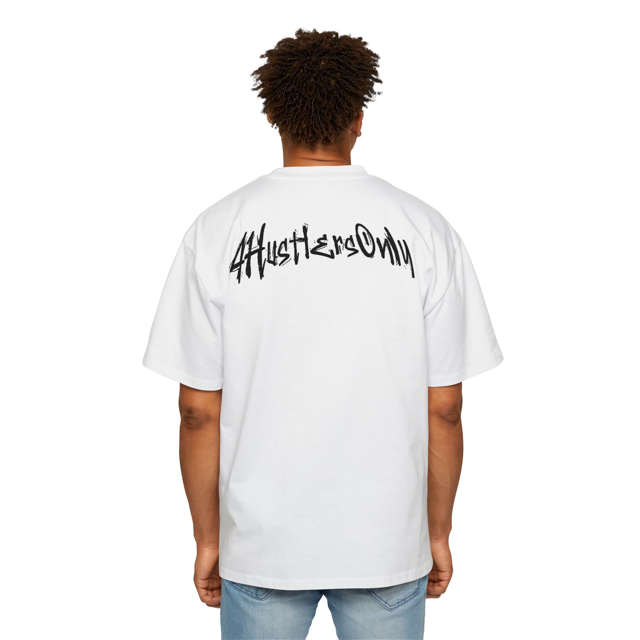 Oversized Tee "4HustlersOnly" Streetwear Graphic T-Shirt