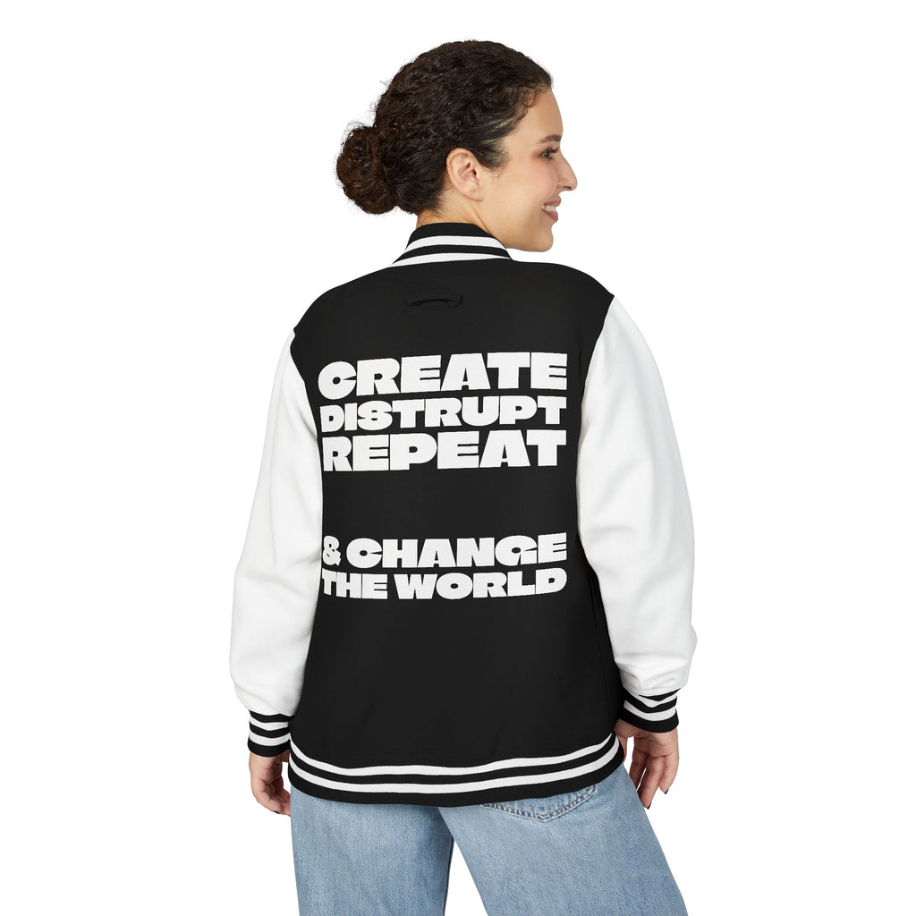 "NEW GENERATION" Collection Unisex Letterman Jacket