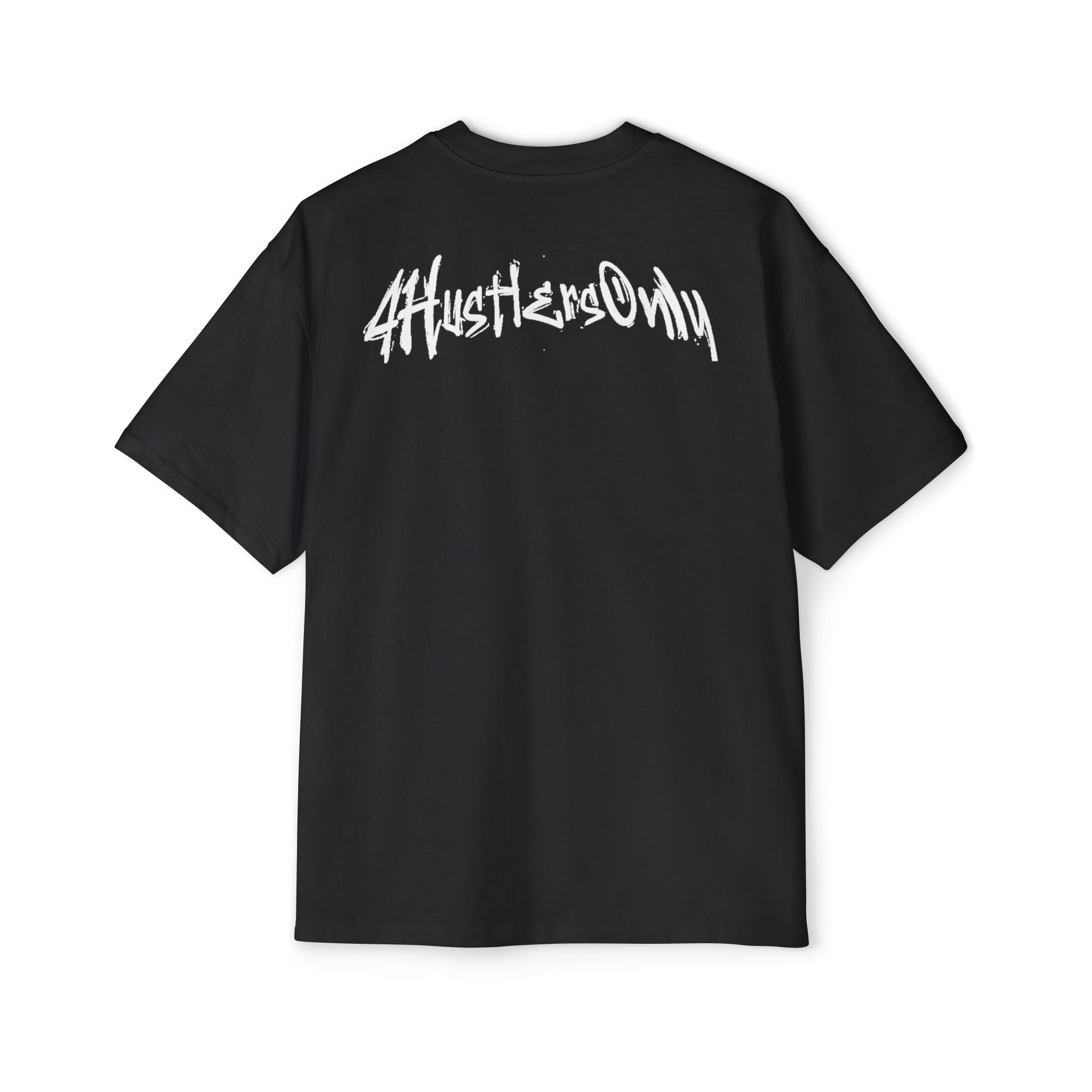 Oversized Tee "4HustlersOnly" Streetwear Graphic T-Shirt