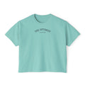 Women's Boxy Tee — 'The Optimist' Graphic T-Shirt