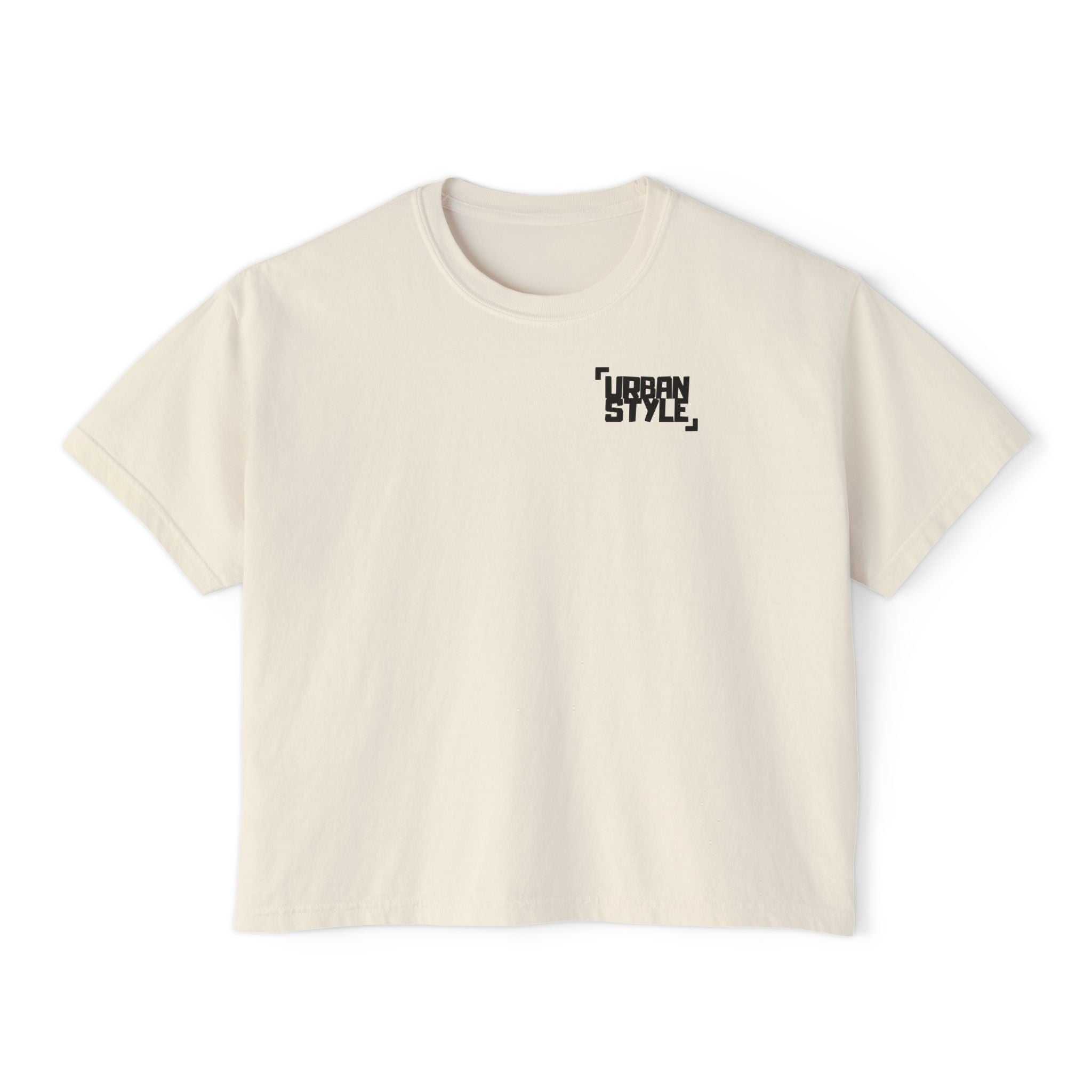 Women's Boxy Tee — "NEW GENERATION" Urban Style Graphic