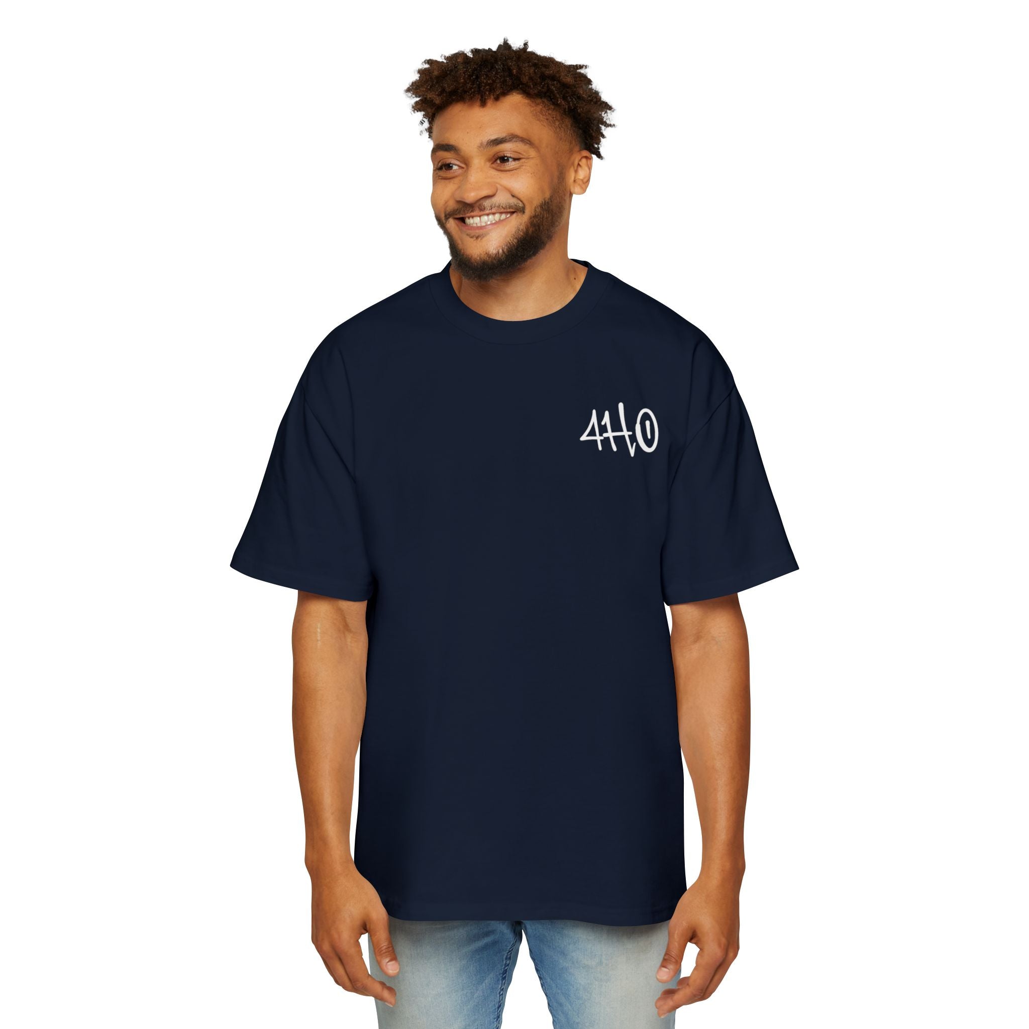 Oversized Tee "4HustlersOnly" Streetwear Graphic T-Shirt
